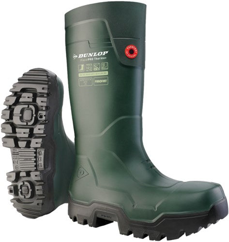 Afbeelding laden in galerijviewer, Dunlop lp8kl01 laars fieldpro thermo+ s5 | groen | maat 45 - 8713197054023