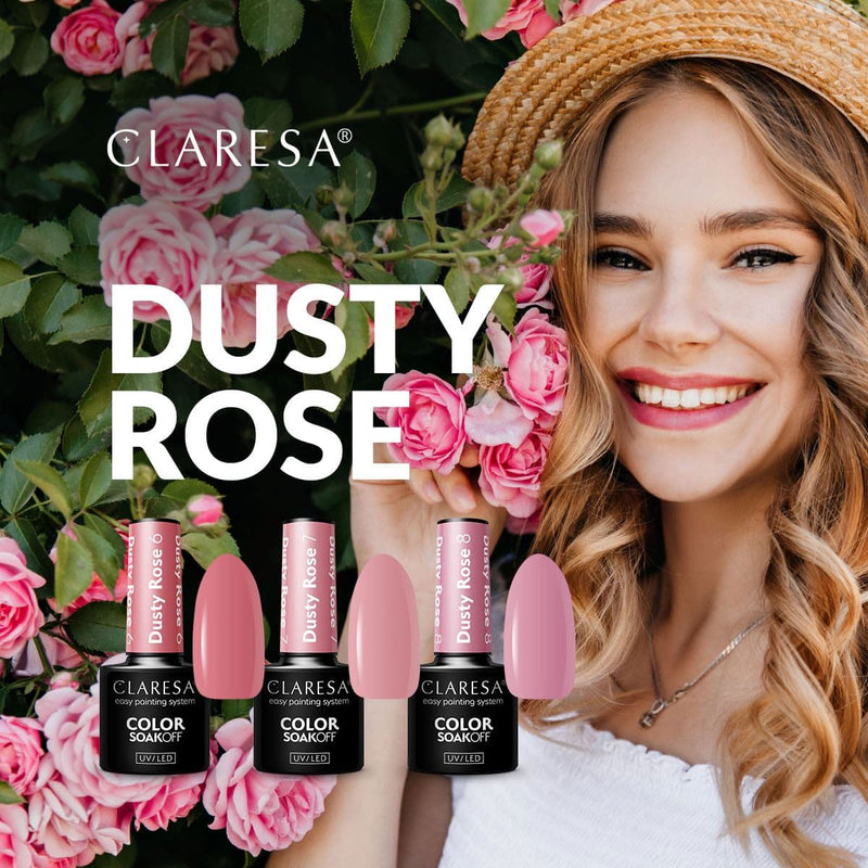 Load image into Gallery viewer, Claresa uv led gellak 5ml dusty rose 7