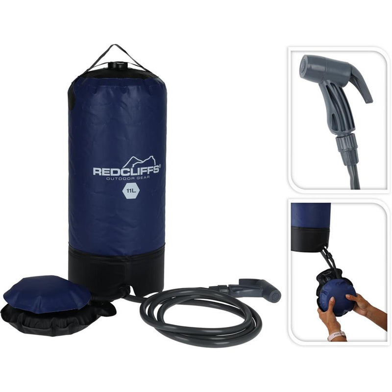 Cargue la imagen en el visor de la galería, Redcliffs camping douche met pomp 11 liter