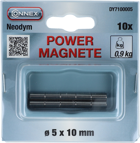 Afbeelding laden in galerijviewer, Connex magneet neodym cil. 10x5 10st 0.9kg - dy7100005
