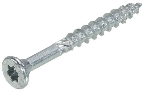 ギャラリービューアに画像をロードする, Dynaplus unischroef spaanplaatschroef verzinkt platkop deeldraad torx tx20 4.0x40 24 | 500 stuks - 0281.01.25604