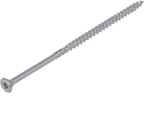 Cargue la imagen en el visor de la galería, Dynaplus unischroef spaanplaatschroef verzinkt platkop deeldraad torx tx25 5.0x100 55 | 200 stuks - 0281.01.42601