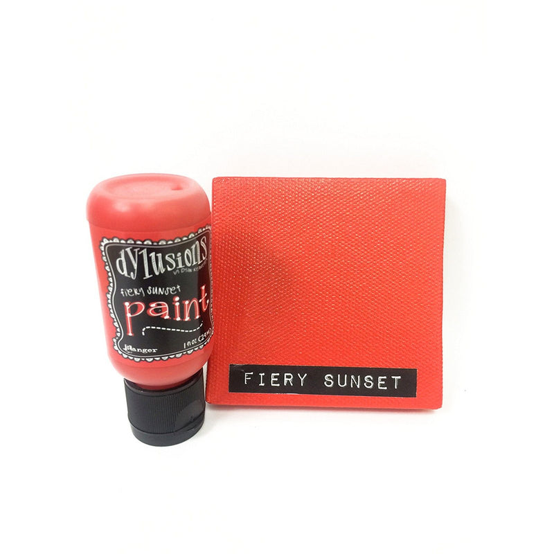 Load image into Gallery viewer, Ranger ink ranger • dylusions paint flip cap bottle fiery sunset 29ml