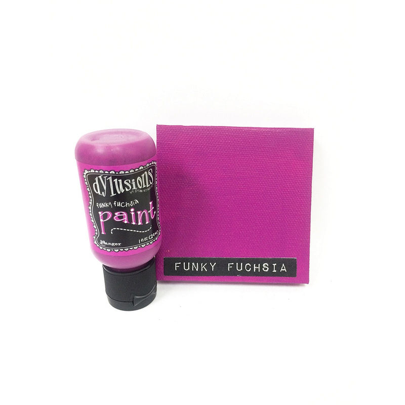 Load image into Gallery viewer, Ranger ink ranger • dylusions paint flip cap bottle funky fuchsia 29ml