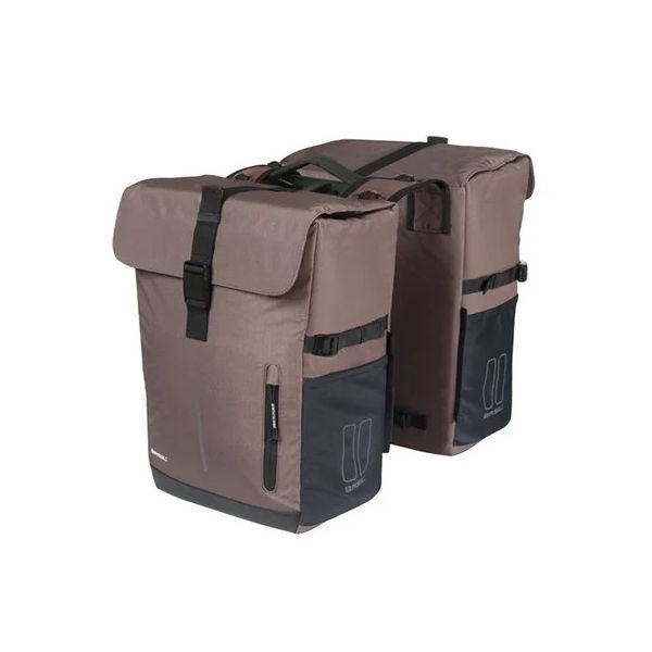 Load image into Gallery viewer, Basil tas move dubbel bruin | 30l