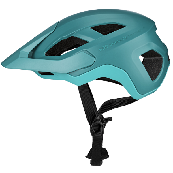 Load image into Gallery viewer, Ked fietshelm embrace l (58-62cm) - mat blauwgroen