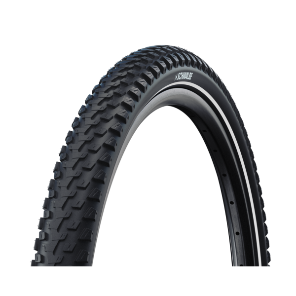 Load image into Gallery viewer, Schwalbe marathon plus mtb - wired - addix - smartguard - 26x2.10 - black + reflex