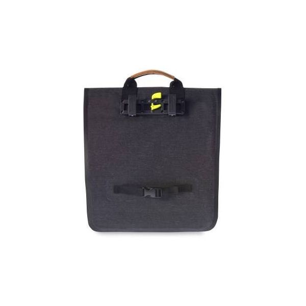 Load image into Gallery viewer, Basil Urban Dry Shopper - waterdichte fietstas, unisex, charcoal melee
