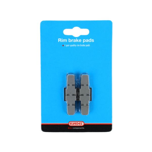 Load image into Gallery viewer, Elvedes rembloksets power pads magura hs11 hs33 - grijze compound (op kaart)