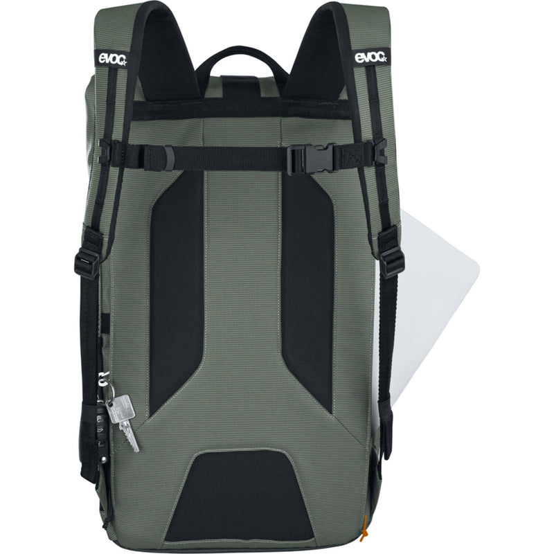 Load image into Gallery viewer, Evoc - duffle backpack 26 dark olive black one size 26l