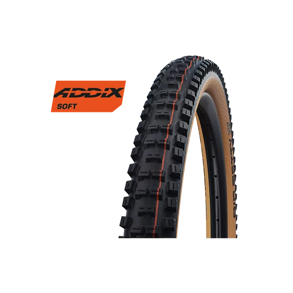 Laden Sie das Bild in Galerie -Viewer, Vouwband Schwalbe Big Betty Super Gravity 29 x 2.40 62-622 mm - zwart bruin
