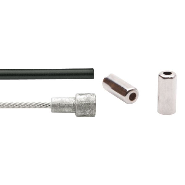 Load image into Gallery viewer, Elvedes koppelingskabel remkabel extra flexibel 1800 2250mm v-nippel - 2 meter (op kaart)
