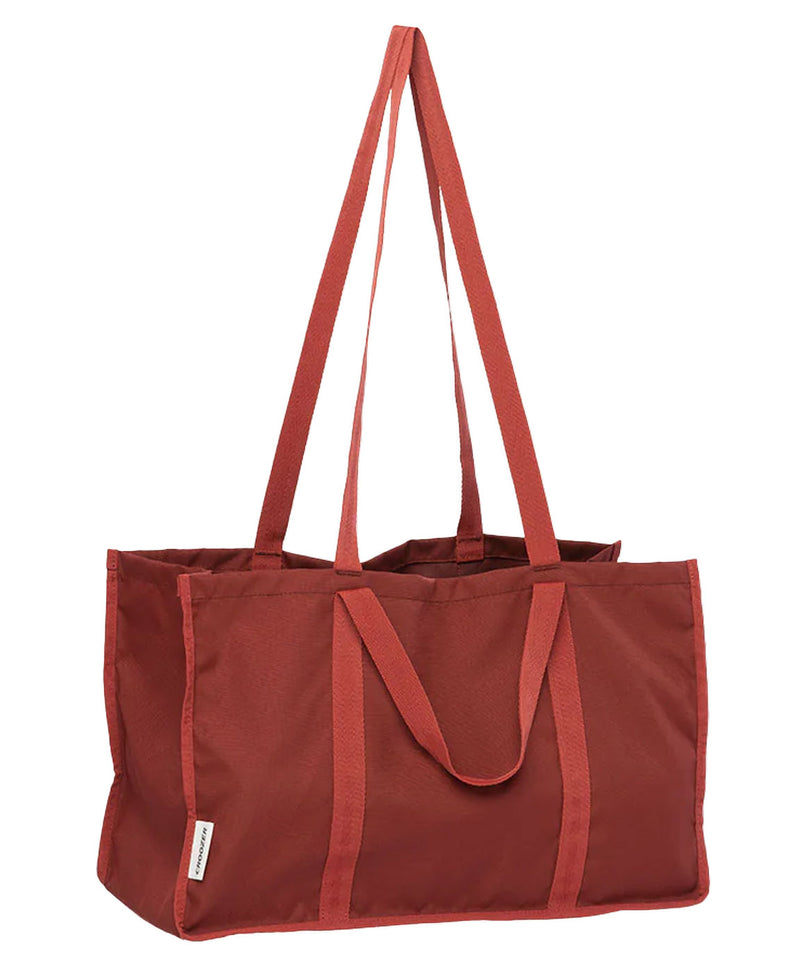 Load image into Gallery viewer, Croozer shopping bag for cargo trailer lava red