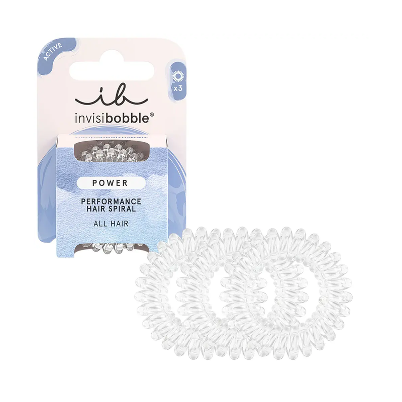 Load image into Gallery viewer, Invisibobble power crystal clear 3 stuks