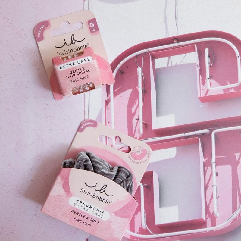 Load image into Gallery viewer, Invisibobble extra care gentle crystal clear 3 stuks