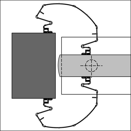 Cargue la imagen en el visor de la galería, Ellen vingerbeschermingsprofiel finprotect+ 120-120 wit 250 - 805601250