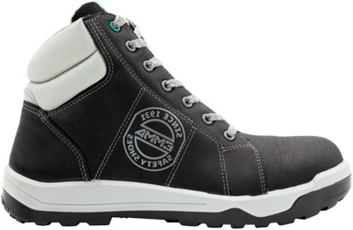 Cargue la imagen en el visor de la galería, Emma safety footwear emma werkschoen clyde d hoog s3 metaalvrij | zwart | maat 46 - 8715316150548