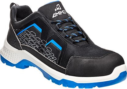Cargue la imagen en el visor de la galería, Emma safety footwear emma werkschoen crossforce fly d laag s3 | zwart blauw | maat 41 - 8715316153822