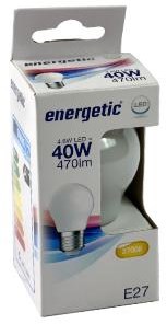 Afbeelding laden in galerijviewer, Enzo energetic led kogel e27 4-40w 2700k filament mat - 2720660