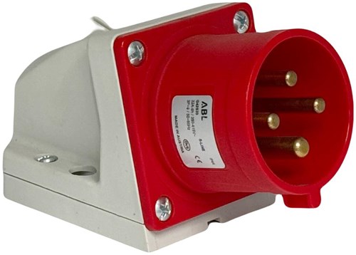 Afbeelding laden in galerijviewer, Enzo cee 4p 32a 400v opb wcd rood met pennen - 6315168