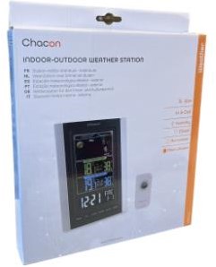 Load image into Gallery viewer, Enzo chacon weerstation met draadloze buitensensor+barometer - 8150185