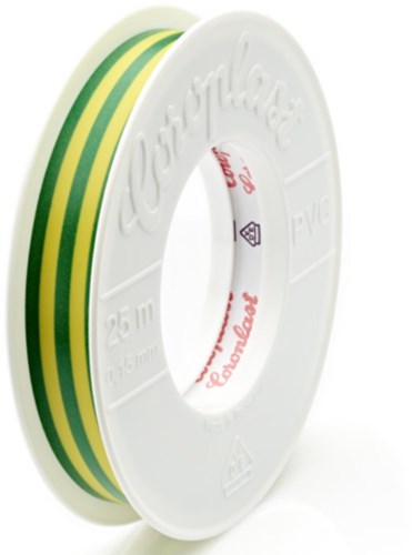 Afbeelding laden in galerijviewer, Enzo coroplast 4,5mtr x 15mm geel groen 4139300