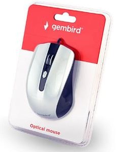 Chargez l'image dans la visionneuse de la galerie, Enzo gembird optische muis usb zwart zilver 9510013