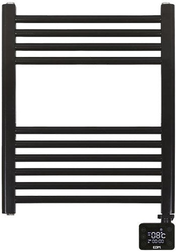 Afbeelding laden in galerijviewer, Enzo handdoekradiator | 400w | met touch bediening | zwart - 8676028