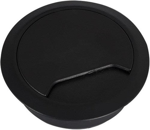 Cargue la imagen en el visor de la galería, Enzo kabeldoorvoer zwart diameter 60mm 1400952