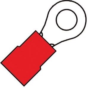 Chargez l'image dans la visionneuse de la galerie, Enzo kabelschoen ring rood 4.3mm 4433080