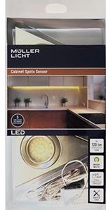 Load image into Gallery viewer, Enzo led driehoek spot set a3 | 7,5w | ir sensor | 3000k | gesch. staal - 5018355