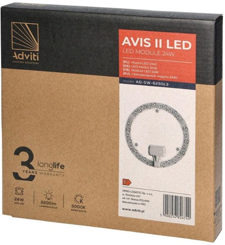Chargez l'image dans la visionneuse de la galerie, Enzo led magneet module | 230v | 24w | 3000k - led9124