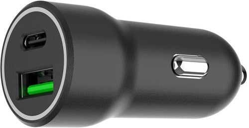 Afbeelding laden in galerijviewer, Enzo mobilize usb autolader 4200ma wit +30-pin kabel 9540110