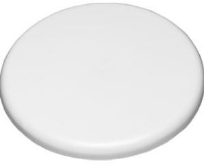 Cargue la imagen en el visor de la galería, Enzo plafondplaat 12,5 cm rond wit 166124 4214080