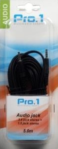ギャラリービューアに画像をロードする, Enzo pro-1 audio jack 3,5 -> jack 3,5 stereo 5 meter 9209105