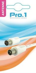 ギャラリービューアに画像をロードする, Enzo pro-1 coax snoer compleet standaard 5 meter - 9291407