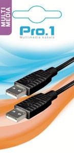 Cargue la imagen en el visor de la galería, Enzo pro-1 usb kabel a-male -> a-male 3 meter - 9280212