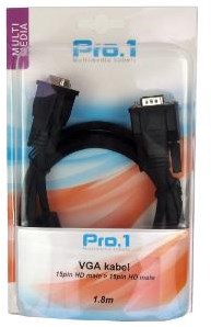 Cargue la imagen en el visor de la galería, Enzo pro-1 vga kabel male -> male 1.8 meter - 9276094