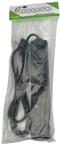 Laden Sie das Bild in Galerie -Viewer, Enzo tafeldoos 4v ra 3x1,5qmm 3 mtr zwart 6872600