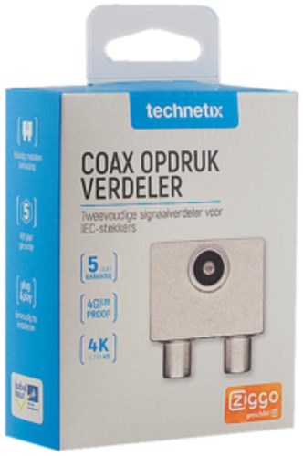 Laden Sie das Bild in Galerie -Viewer, Enzo technetics ptsx-02 -coax opdruk verdeler iec - 2074040