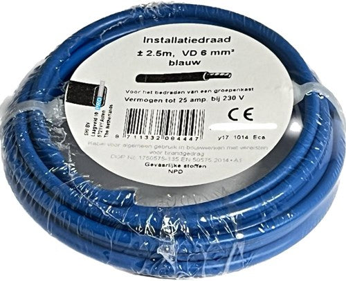 Chargez l'image dans la visionneuse de la galerie, Enzo vd 6 qmm blauw 2,5 meter 1242072