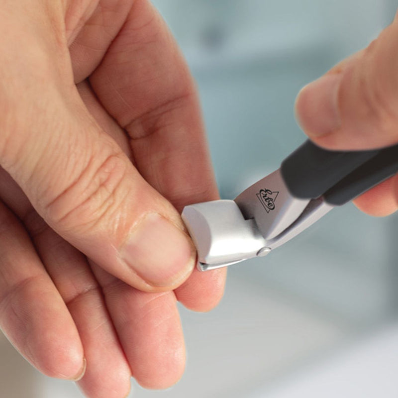 Load image into Gallery viewer, Erbe solingen nagelknipper soft grip zwart 8,5cm (erbe92693)
