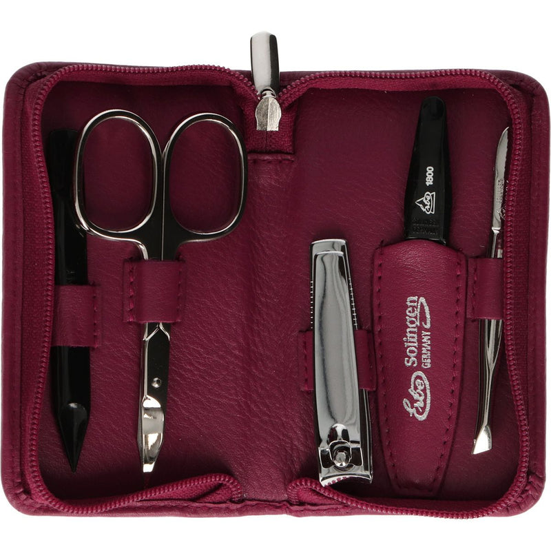 Load image into Gallery viewer, Erbe solingen 5-delige manicure etui rose (erbe9081)