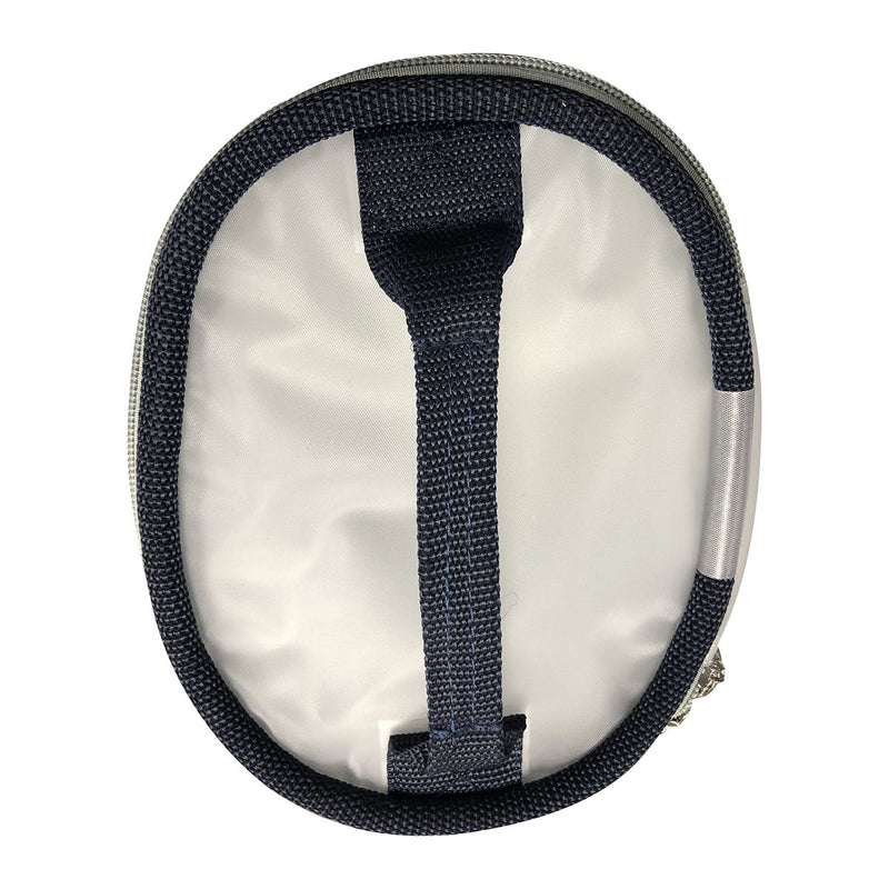 Load image into Gallery viewer, Voorkappers etui rond blauw wit met handvat