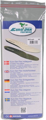 Laden Sie das Bild in Galerie -Viewer, Euro-dan eurodan e9933 antistatische inlegzool zwart - maat 49 - 00.039.012.49