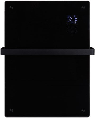 Chargez l'image dans la visionneuse de la galerie, Eurom alutherm sani 800 glass wifi black - 361247
