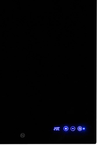 Cargue la imagen en el visor de la galería, Eurom sani 800 black wifi badkamer infraroodpaneel | 800 w - 350395