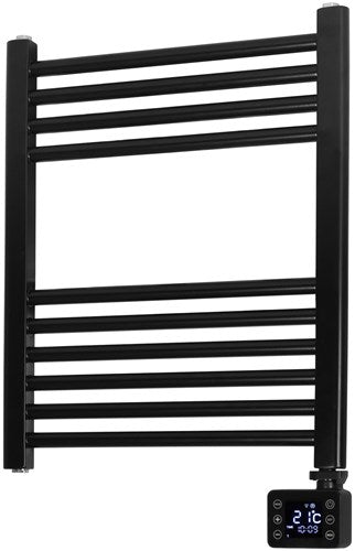 Chargez l'image dans la visionneuse de la galerie, Eurom sani bathroom radiator 400 wi-fi black - 352580