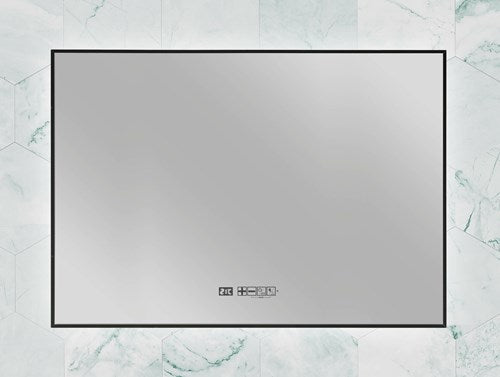 Cargue la imagen en el visor de la galería, Eurom sani mirror led wifi 600 black - 350746