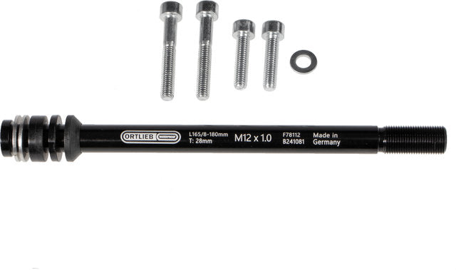 Cargue la imagen en el visor de la galería, Ortlieb thru axle m6-connector thru axle